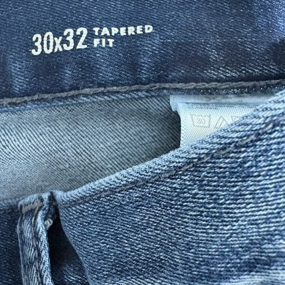Banana Republic Jeans Mens 30 X 32 Traveler Tapered Fit Stretch Denim Comfort